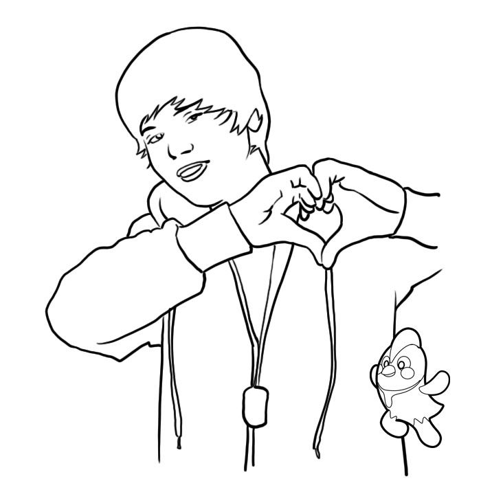Printable Coloring Sheets Of Justin Bieber | Coloring Pages For 