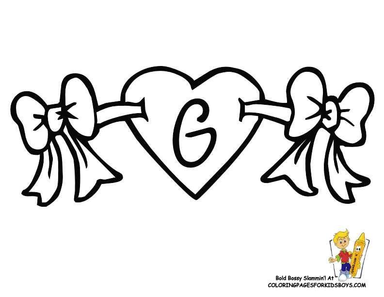G Coloring Page - Coloring Home