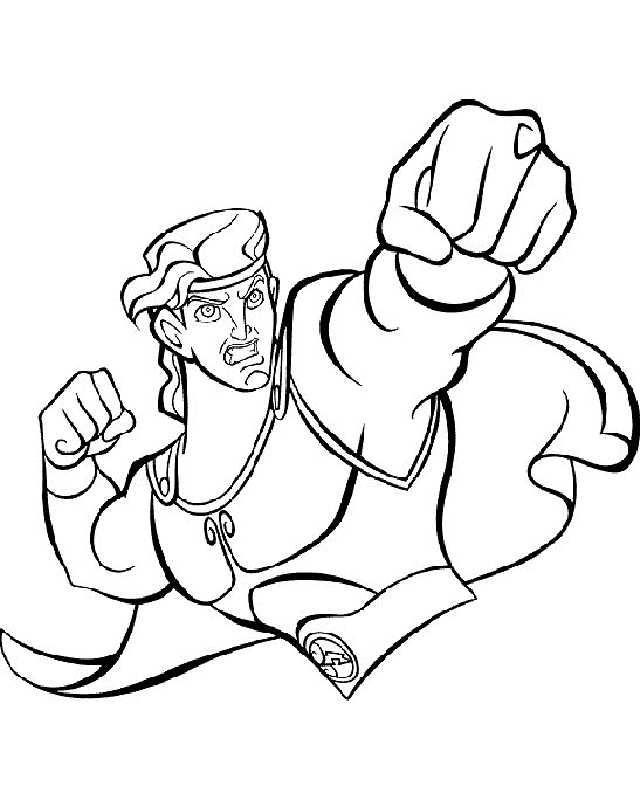 Hercules | Free Printable Coloring Pages 