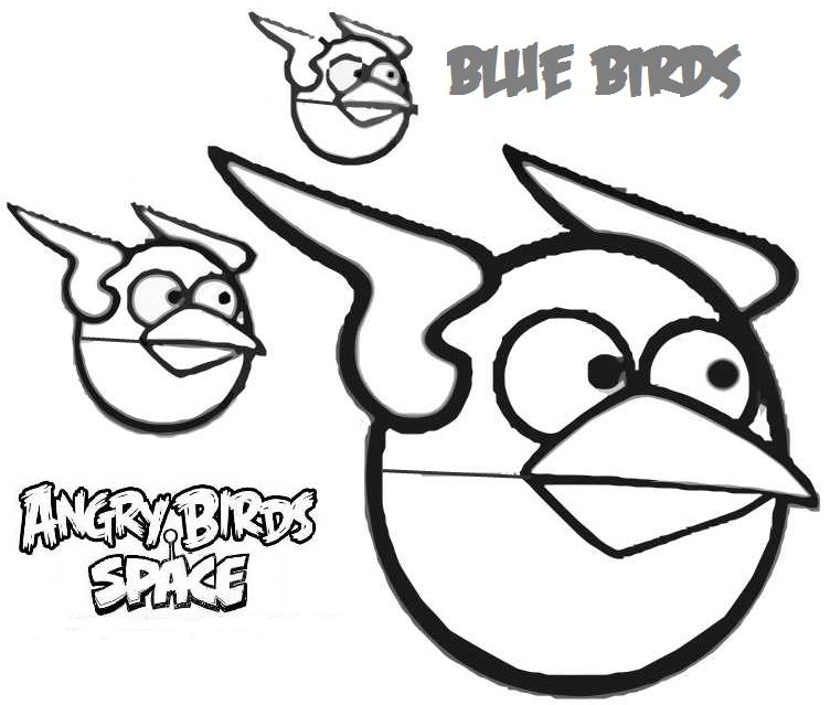 Angry Bird Coloring Pages to Print | Coloring Pages For Kids