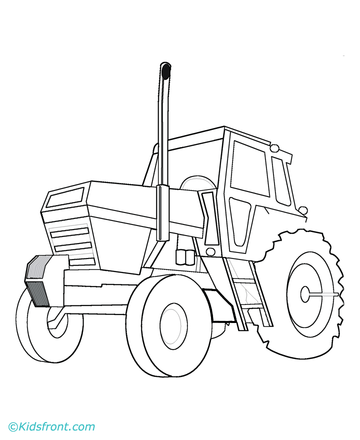 Tractor Coloring Pages - Coloring Home