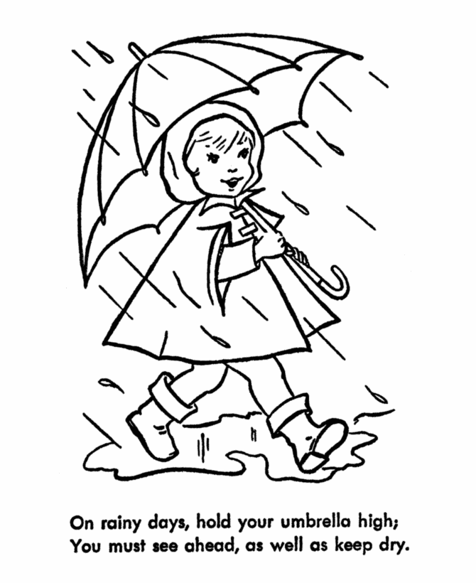 Child Safety Coloring Pages - Coloring Home