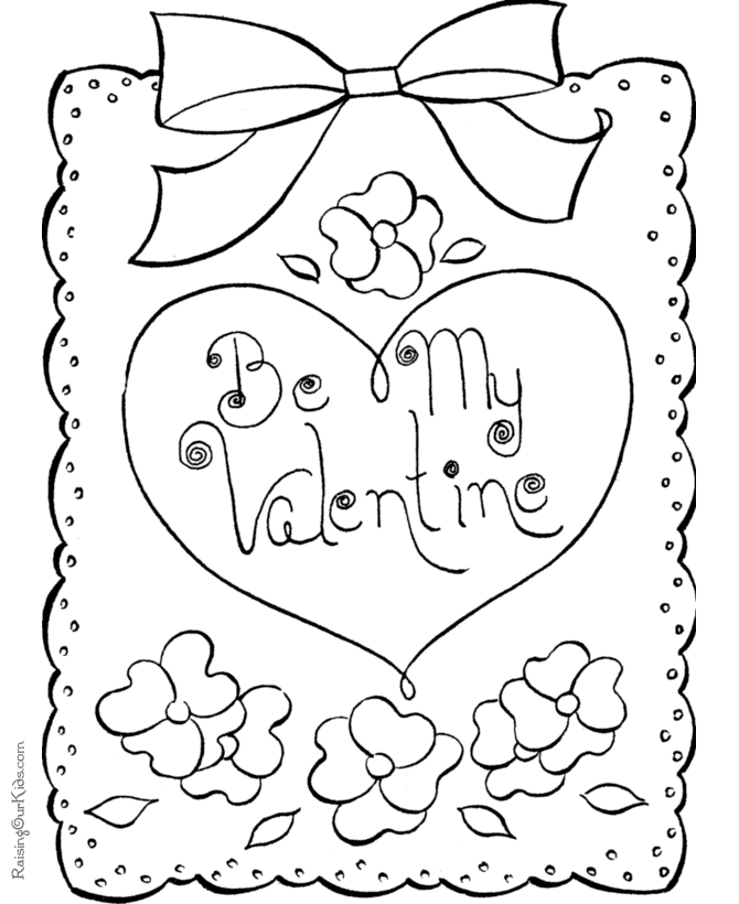 Many Valentine Hearts Coloring Page | Printable Coloring Pages