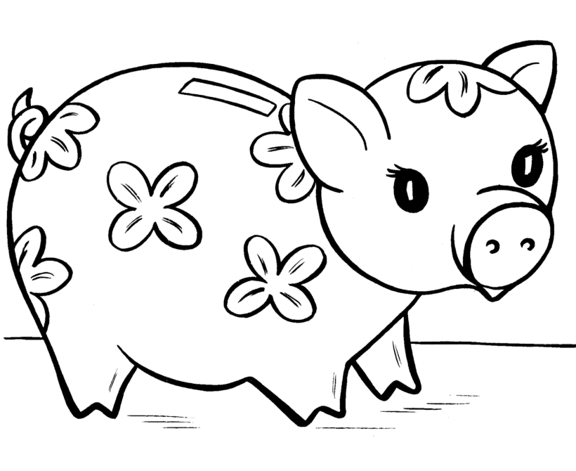 piggy coloring pages  coloring home
