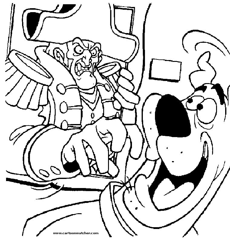 Shaggy Coloring Pages 214 | Free Printable Coloring Pages
