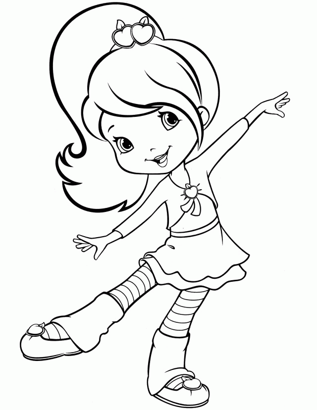 Strawberry Shortcake Coloring Pages Cool Coloring Pages 27 182303 