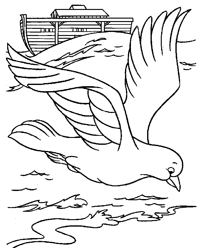 Bible Noahs Ark Coloring Pages 3 | Free Printable Coloring Pages 