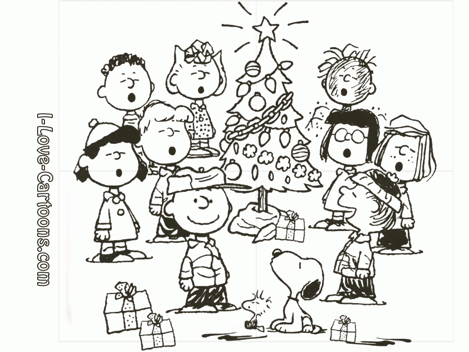 charlie brown christmas coloring book  high quality