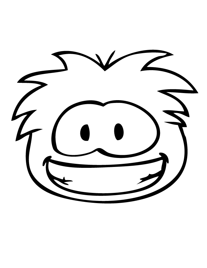 Of Puffles - Coloring Pages for Kids and for Adults