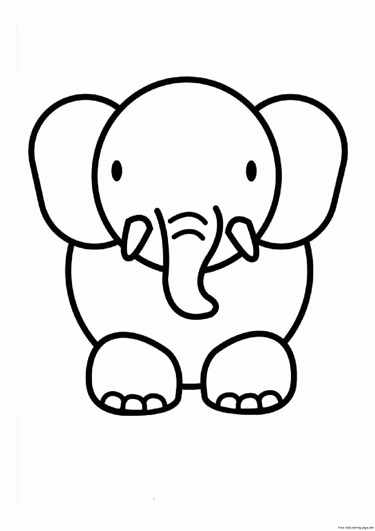 Cute Animals Coloring Pages - Widetheme
