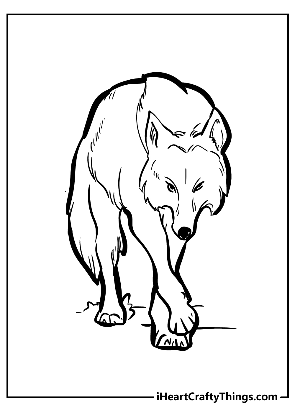 35 Wolf Coloring Pages - All New And Updated (2022)