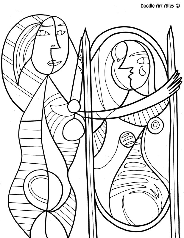 Free Coloring Pages - DOODLE ART ALLEY