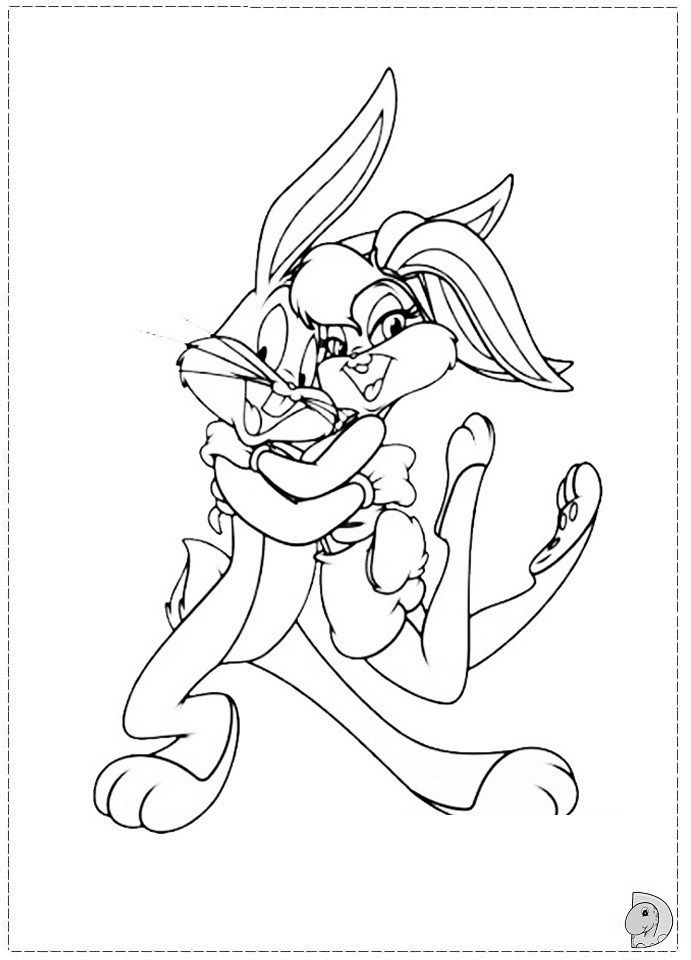 Coloring Page Bunny – Coloring Pics