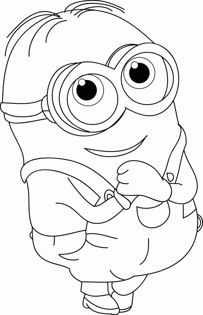 Coloring Pages: Coloring Pages Minions Michelechene Minion ...
