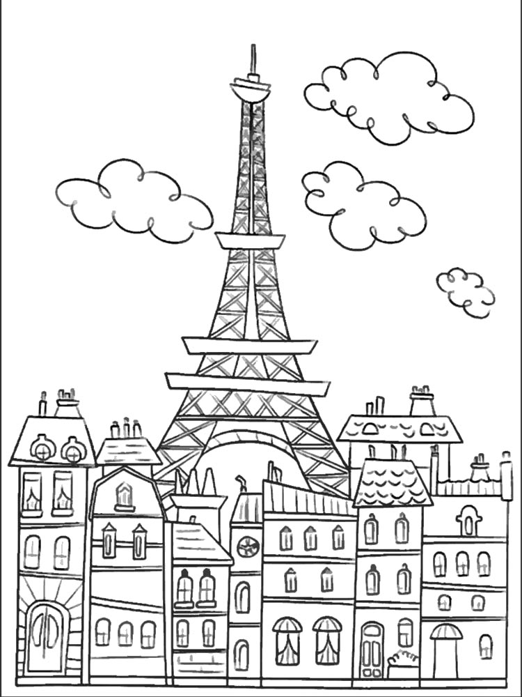 dallas skyline coloring pages