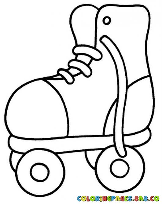 Wheels Skate Coloring | COLORING PAGES | Coloring Patin Tire | Coloring  pages, Felt toys patterns, Roller derby art