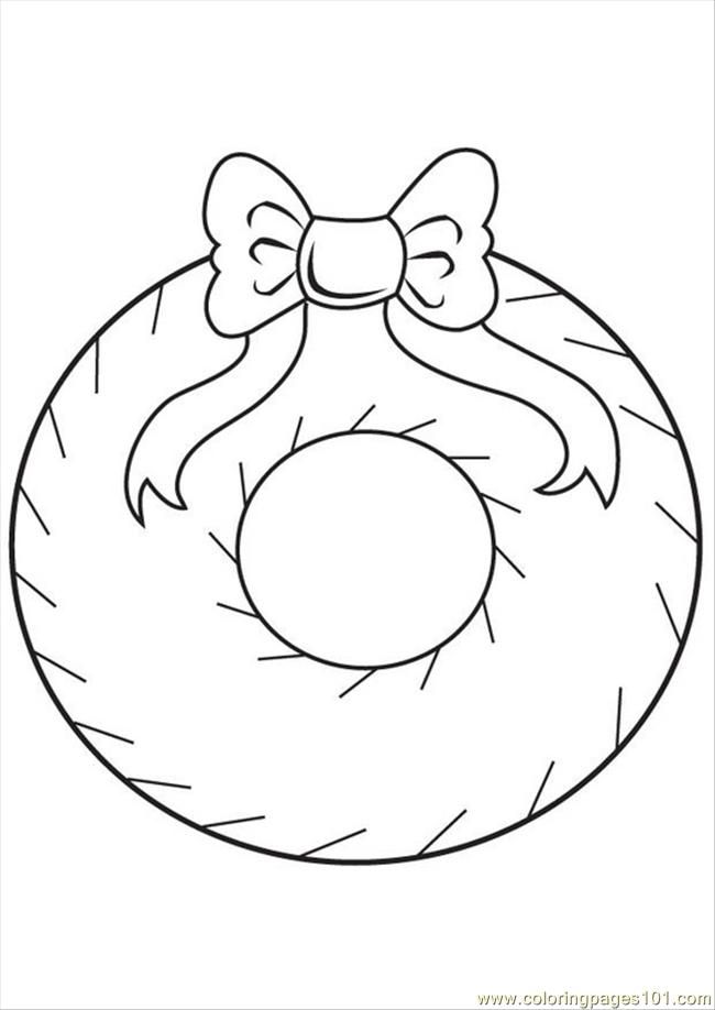 Printable Christmas Decorations Coloring Pages | Cooloring.com
