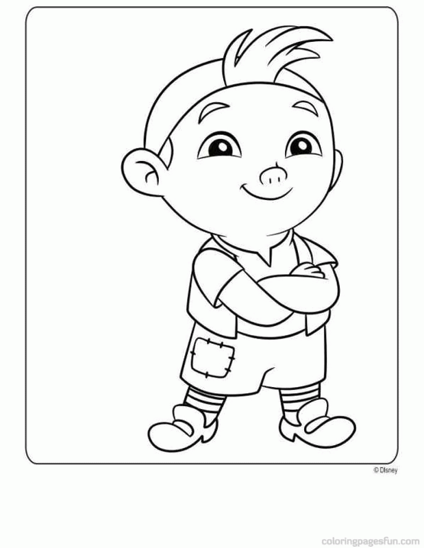 Jake And The Neverland Pirates Peter Pan Coloring Pages ...