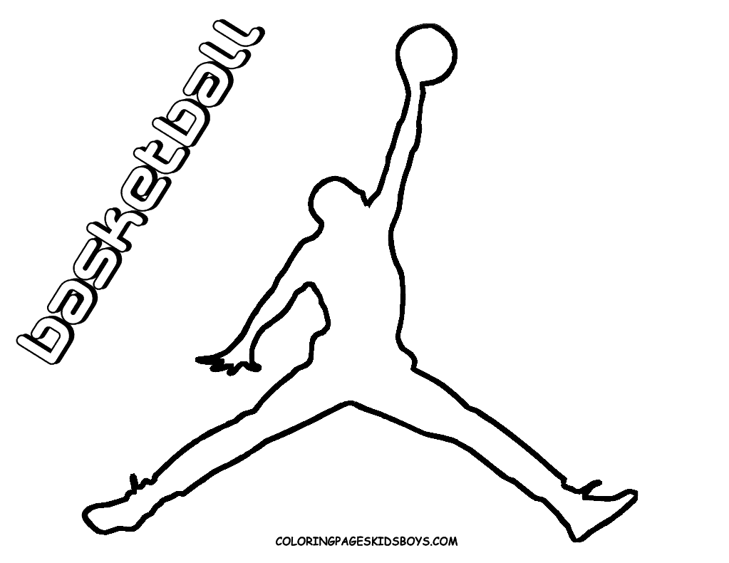Brawny Basketball Coloring | YESCOLORING | Free | NBA | Basketball ...
