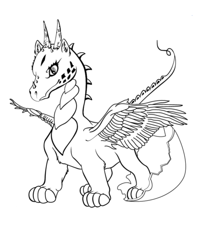 Dragon coloring pages | Free Coloring Pages