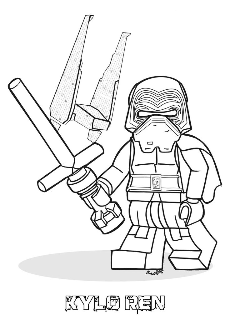 Kylo Ren Coloring Pages - Best Coloring Pages For Kids