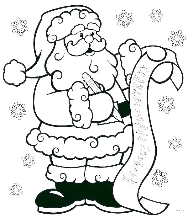 Santa Claus Printables Sleigh Coloring Pages Coloring Pages ...
