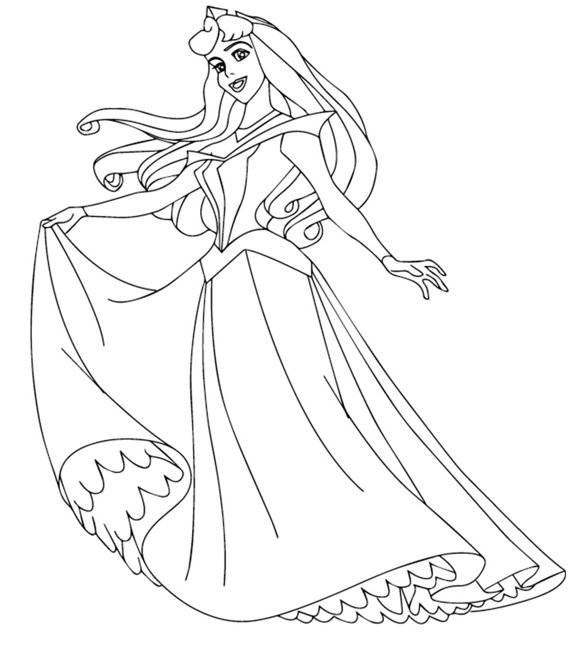 Top 21 Disney Princess Coloring Pages For Your Little Girl ...