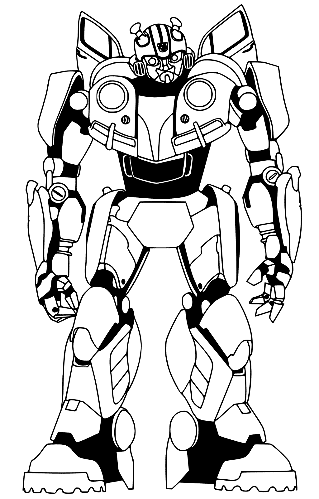 Bumblebee Coloring Page Coloring Page For Kids Coloring Home