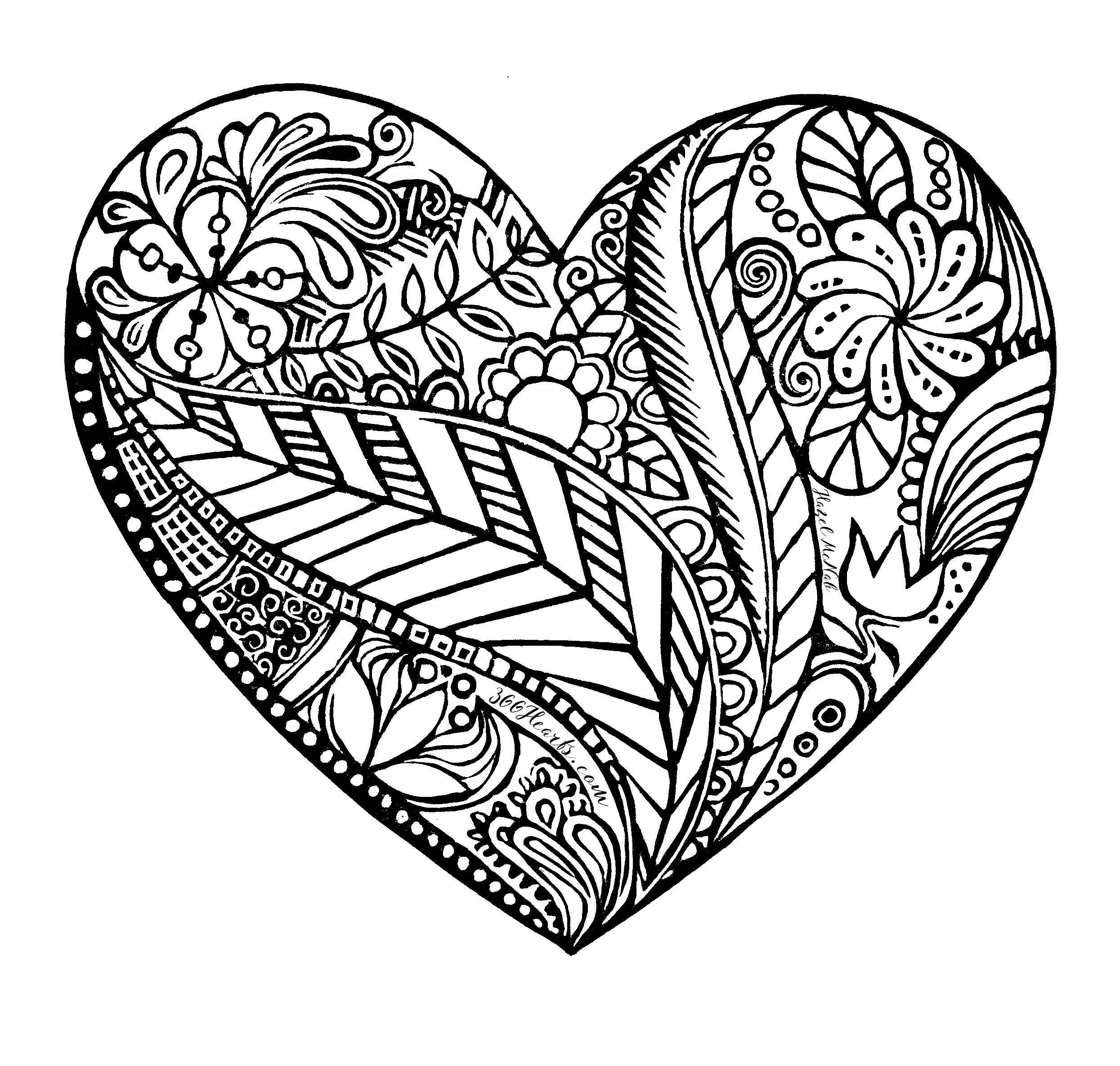 623c8cb4adea00fb6bf85c5f67667fd0_coloring Pages Best Coloring Printable  Heart Valentine Hearts At _2490 Human Free I Love You Cards –  Approachingtheelephant