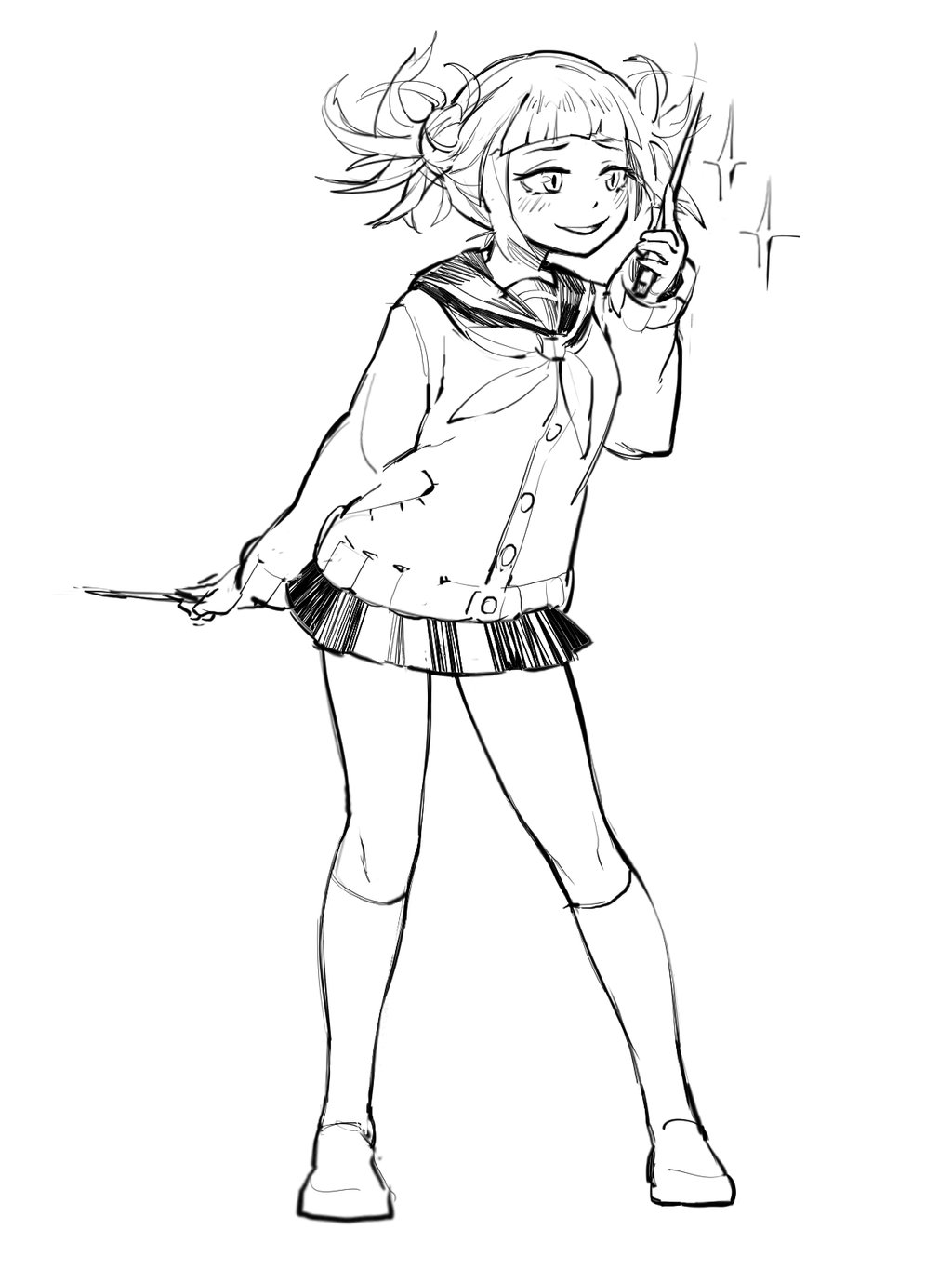 Toga Himiko Image Coloring Pages My Hero Academia Col - vrogue.co