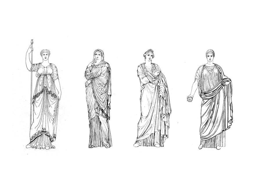 Roman Coloring Pages