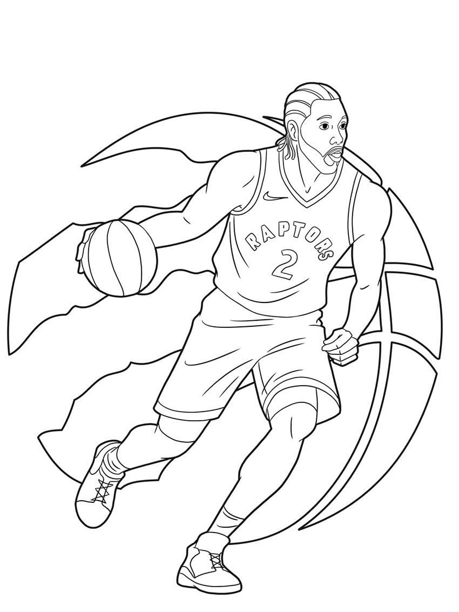 Free NBA coloring pages. Download and print NBA coloring pages