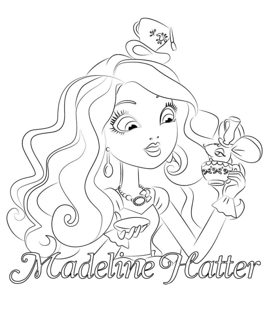 Ever After High Coloring Pages | 100 Pictures Free Printable