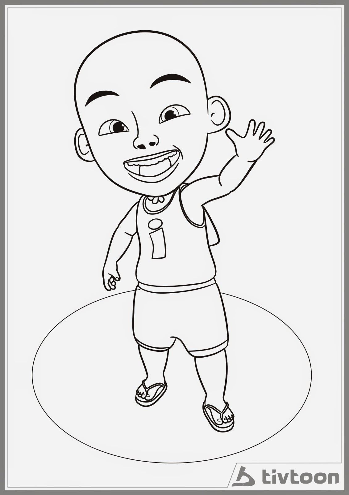 Upin Ipin Coloring Pages Pdf   Color Fun   Coloring Home
