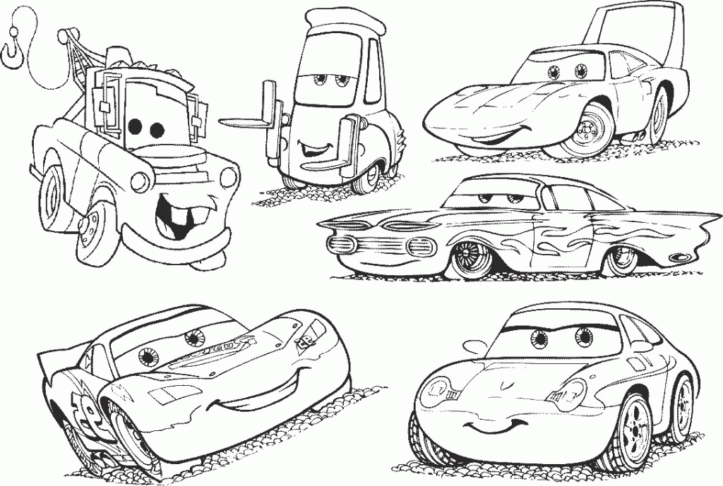 Car Coloring Pages Pdf - Coloring Pages For All Ages - Coloring Home