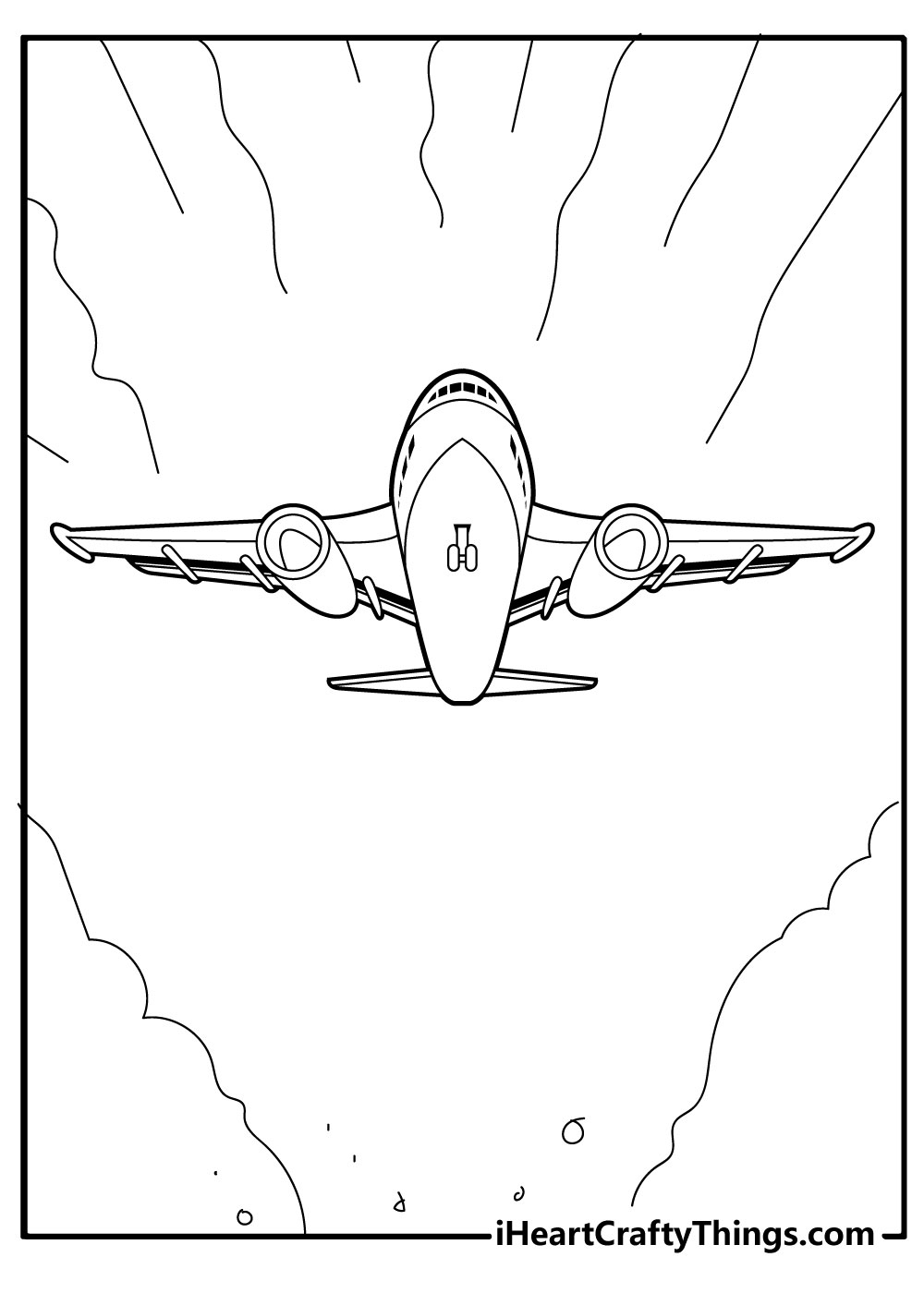 Printable Airplane Coloring Pages (Updated 2022)