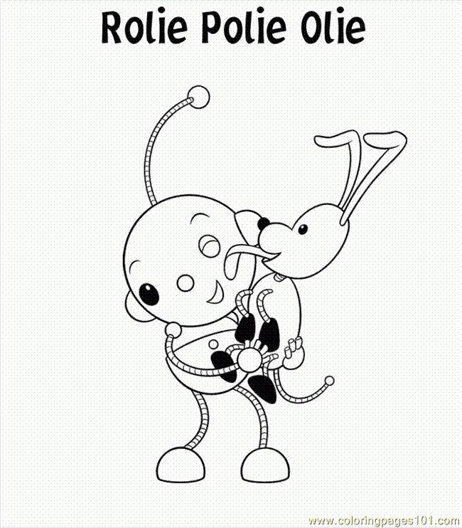 Coloring Pages Rolie Polie Olie001 (16) (Cartoons > Others) - free 