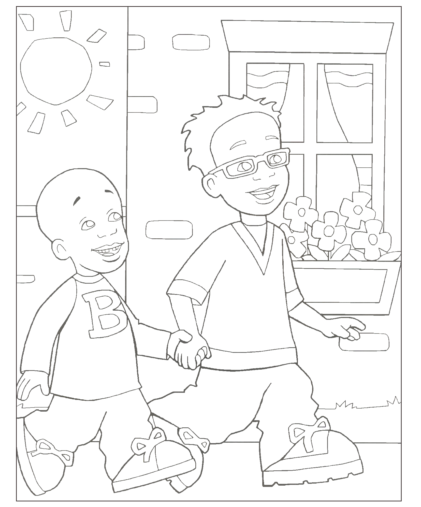Little Bill - Coloring Pages for Kids and for Adults