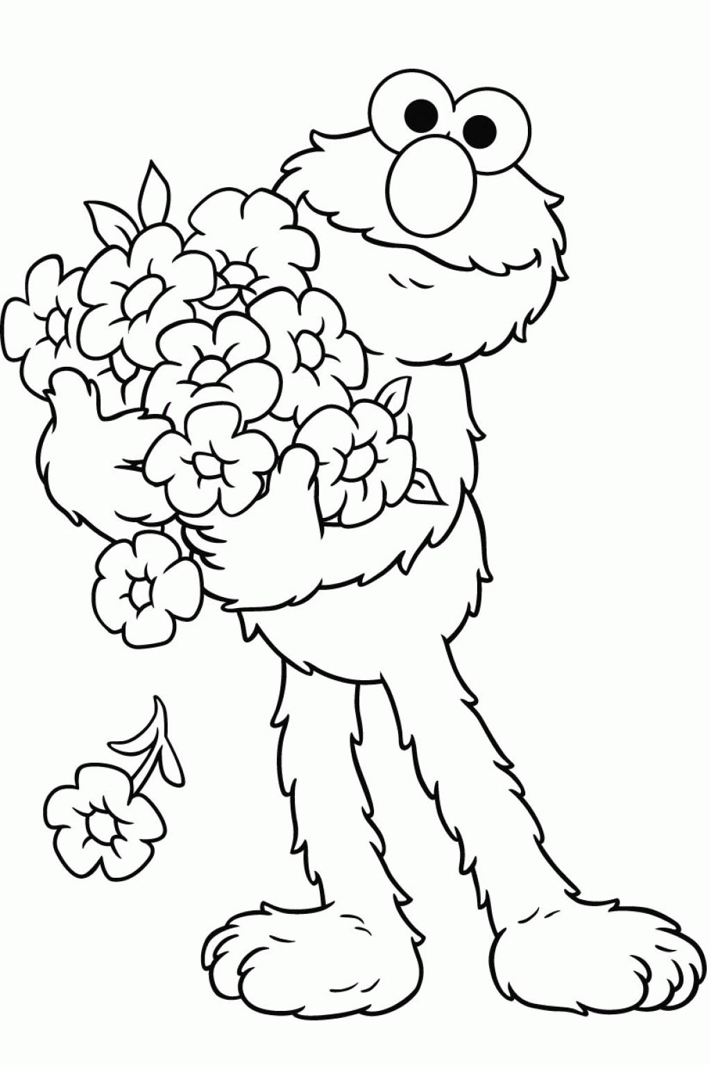 Elmo Coloring Pages For Toddlers Funny Coloring Page Coloring ...