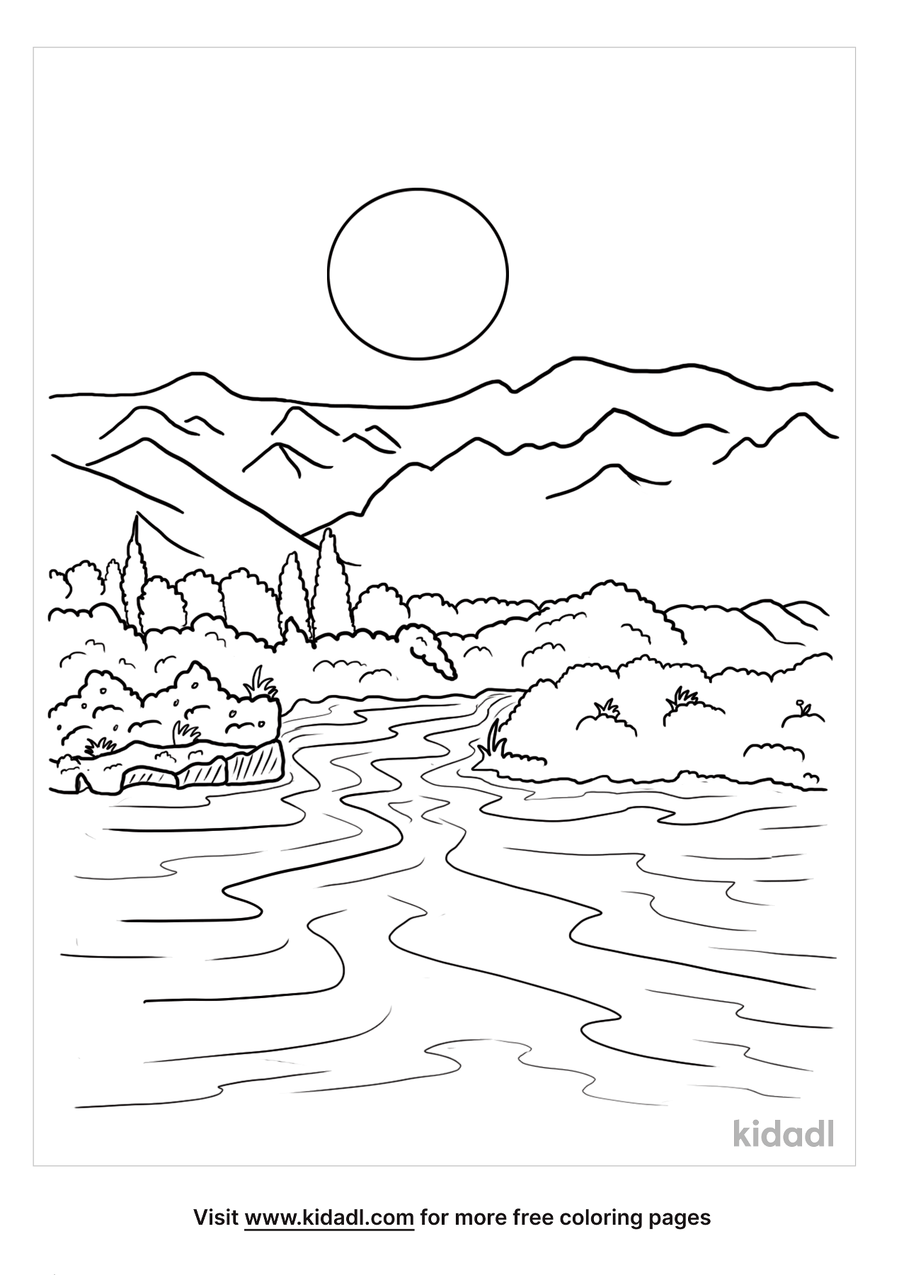 Nile River Coloring Pages | Free World, Geography & Flags Coloring Pages |  Kidadl