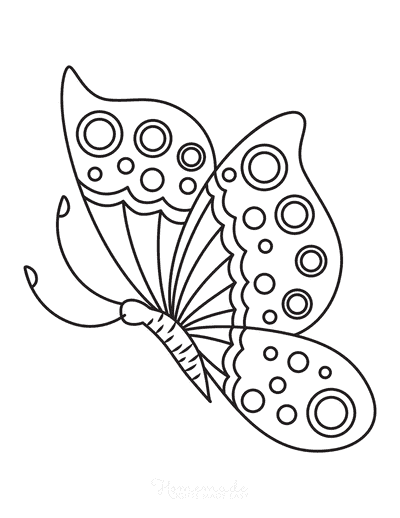 112 Best Butterfly Coloring Pages | Free Printables for Kids & Adults