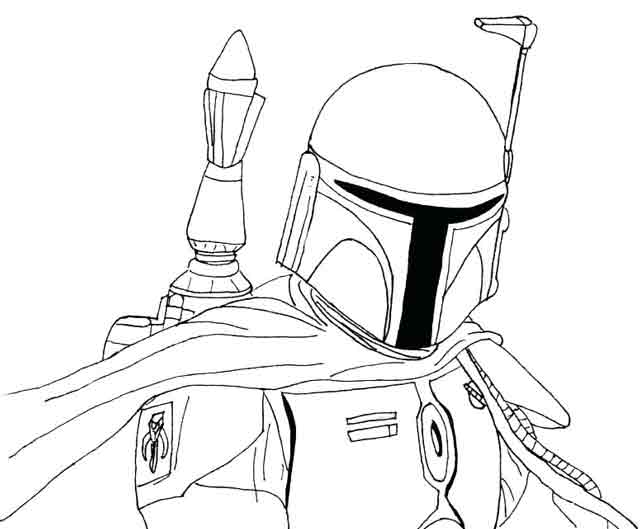 11 Best Free Printable Mandalorian Coloring Pages For Kids