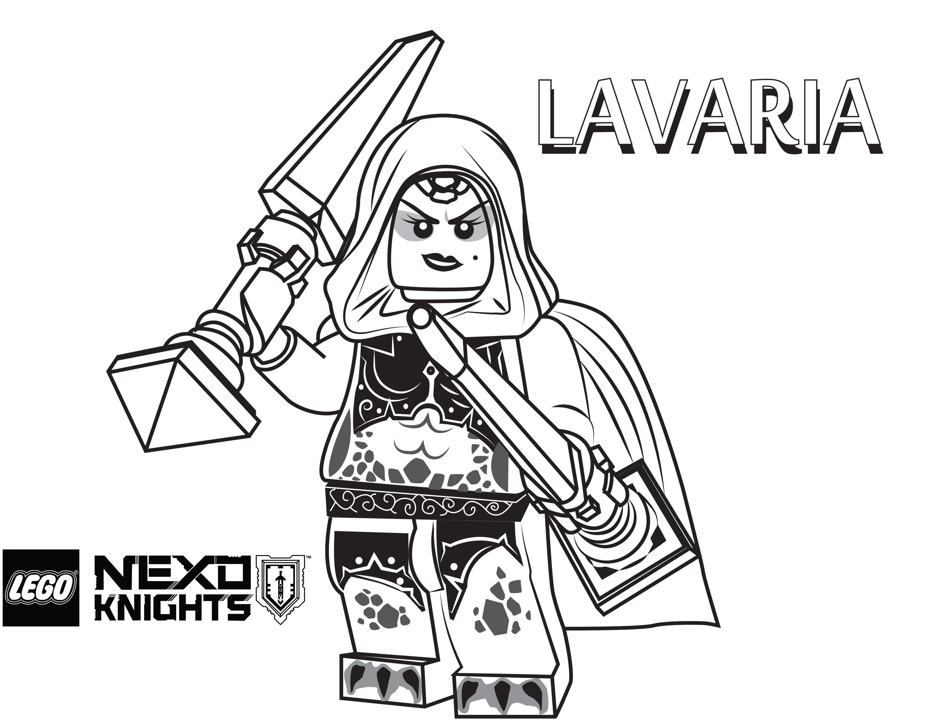 Lego Knights Coloring Pages - Coloring Home