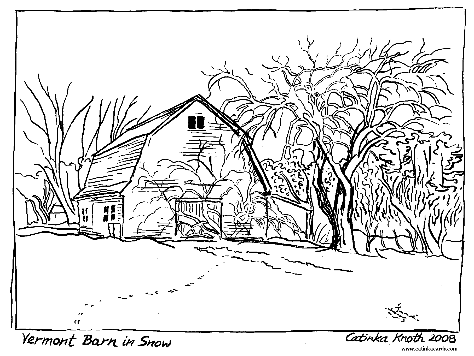 Nature Around The House Coloring Pages - Coloring Home