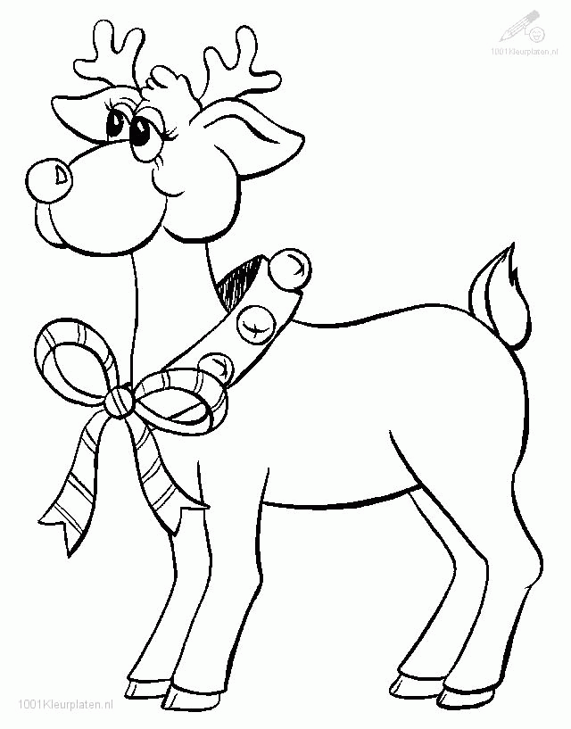 Best Photos of Rudolph Face Coloring Page - Cute Christmas ...