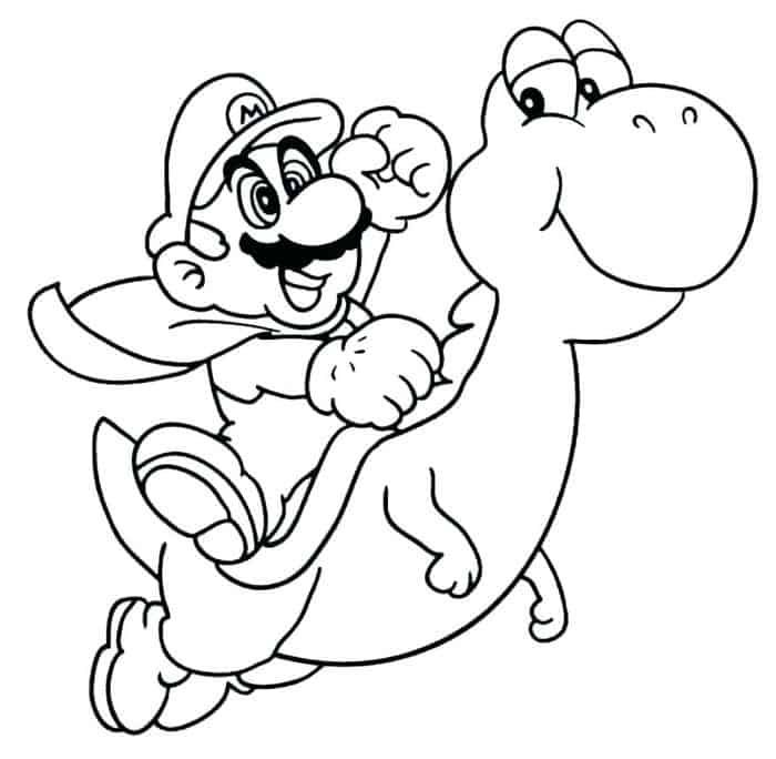 Super Mario Odyssey Coloring Pages - Coloring Home