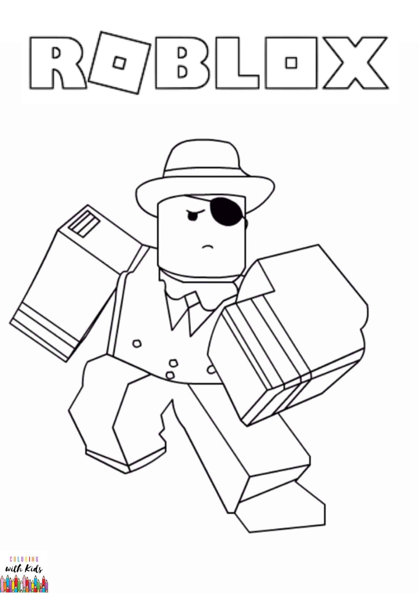 Roblox Coloring Pages   Coloring Home