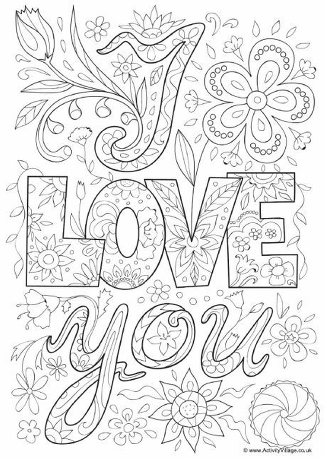 20+ Free Printable Mother's Day Coloring Pages for Adults -  EverFreeColoring.com