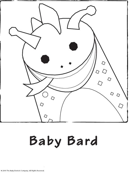 Baby Einstein Coloring Pages Printable Coloring Home