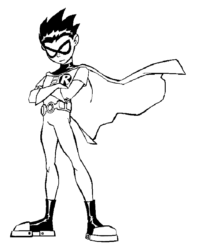Teen Titans Coloring Pages #3386 Coloring Pages for Teenagers Boys ...